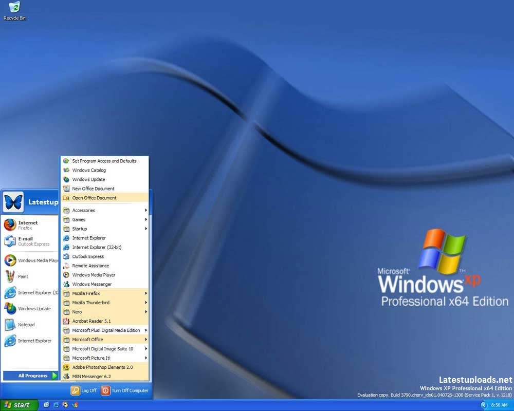 windows xp sp3 64 bit download
